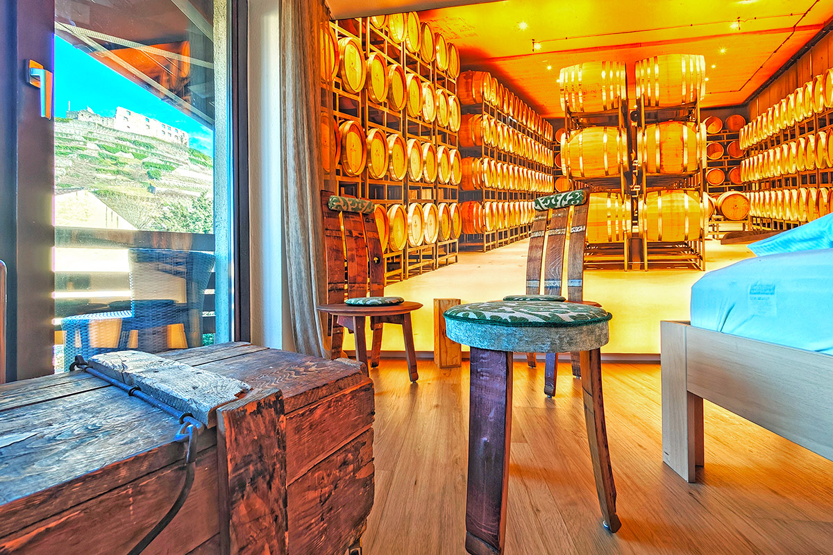 fassweinkeller-Zimmer